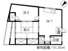 コーポ石原の間取り画像