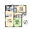 ハピネスK B棟の間取り画像