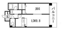 エミネンス西原 壱番館の間取り画像