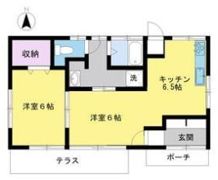 広布バイパス貸住宅の間取り画像