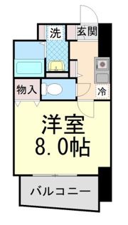 レシェンテ六甲の間取り画像