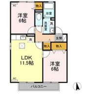レフィナード A棟の間取り画像
