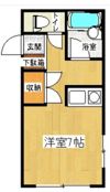 ミリオンバレイ Aの間取り画像
