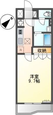 ヴィーヴル 壱番館の間取り画像