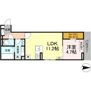 D-residence・K川北の間取り画像