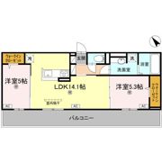 サンセール問屋町Ⅱの間取り画像