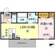 グランツェーレ鷹辻の間取り画像