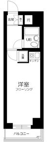 ライオンズマンション方南町駅前の間取り画像
