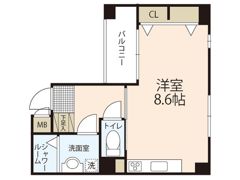 LE DOME白島中町の間取り画像