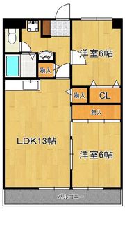 ふぁみーる志徳の間取り画像