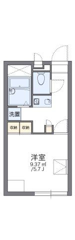 レオパレスRAFFINEの間取り画像