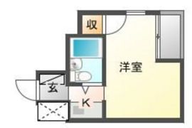 アルファ清心町Ⅱの間取り画像
