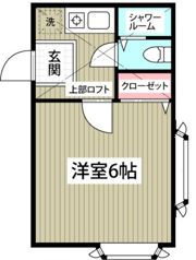 ローズアパート(Q-052)の間取り画像