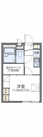 レオパレスJokerの間取り画像