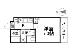 フローレンス魚崎北町Ⅱ番館の間取り画像