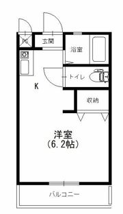 白山ハイツの間取り画像