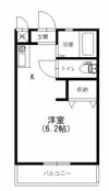 白山ハイツの間取り画像