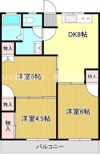 リバーサイドマンションIの間取り画像