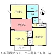 メゾンミヤニシBの間取り画像