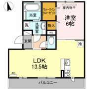 シェーン ネーベル A棟の間取り画像