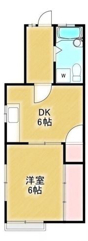 マンション深雪の間取り画像