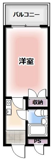 サンライズマンション（大東市寺川）の間取り画像