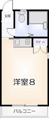 スプリングハイツイーストの間取り画像