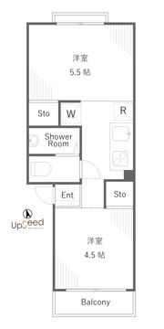 大洋奥沢マンションの間取り画像