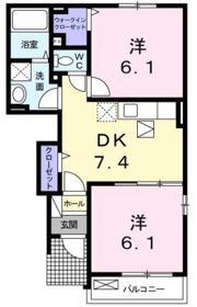 グリーンブリーズの間取り画像
