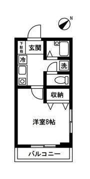 グリーンウエストの間取り画像