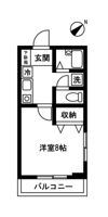 グリーンウエストの間取り画像