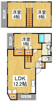 ソワニエマンションの間取り画像