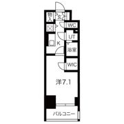 エスプレイス大阪ガルフレジデンスの間取り画像