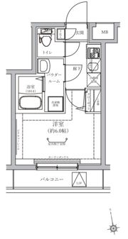 RELUXIA品川東大井の間取り画像
