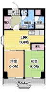 グリーンプラザの間取り画像