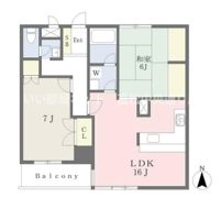 サンハイツ宇多津の間取り画像