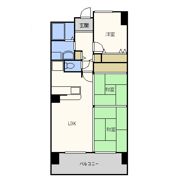 アメニティ江戸堀の間取り画像