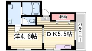 京屋ホームズの間取り画像