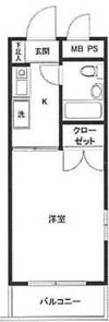 日神パレス板橋本町第二の間取り画像