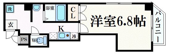 アリバ豊崎の間取り画像