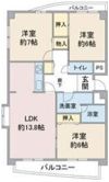 ファミーユ植田東の間取り画像
