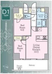 グランシエル川口の間取り画像