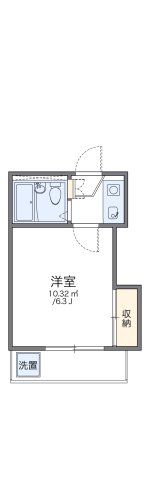 レオパレス新伊丹第2の間取り画像
