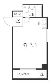 駒込K＆Mの間取り画像