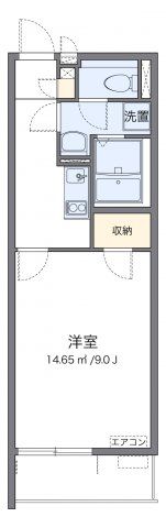 クレイノグローリアⅣの間取り画像