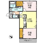 リバーサイド伴中央の間取り画像