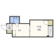 マンション常磐の間取り画像