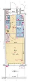 プレサンス神戸セレスティアの間取り画像