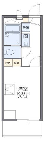 レオパレス聖蹟ロイヤルハイツの間取り画像