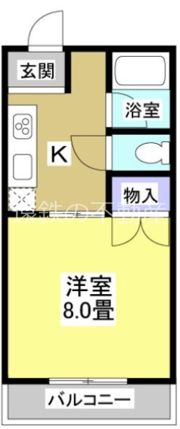 キャッスル御前谷 2の間取り画像